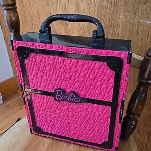Barbie Pink and Black Textured Case
